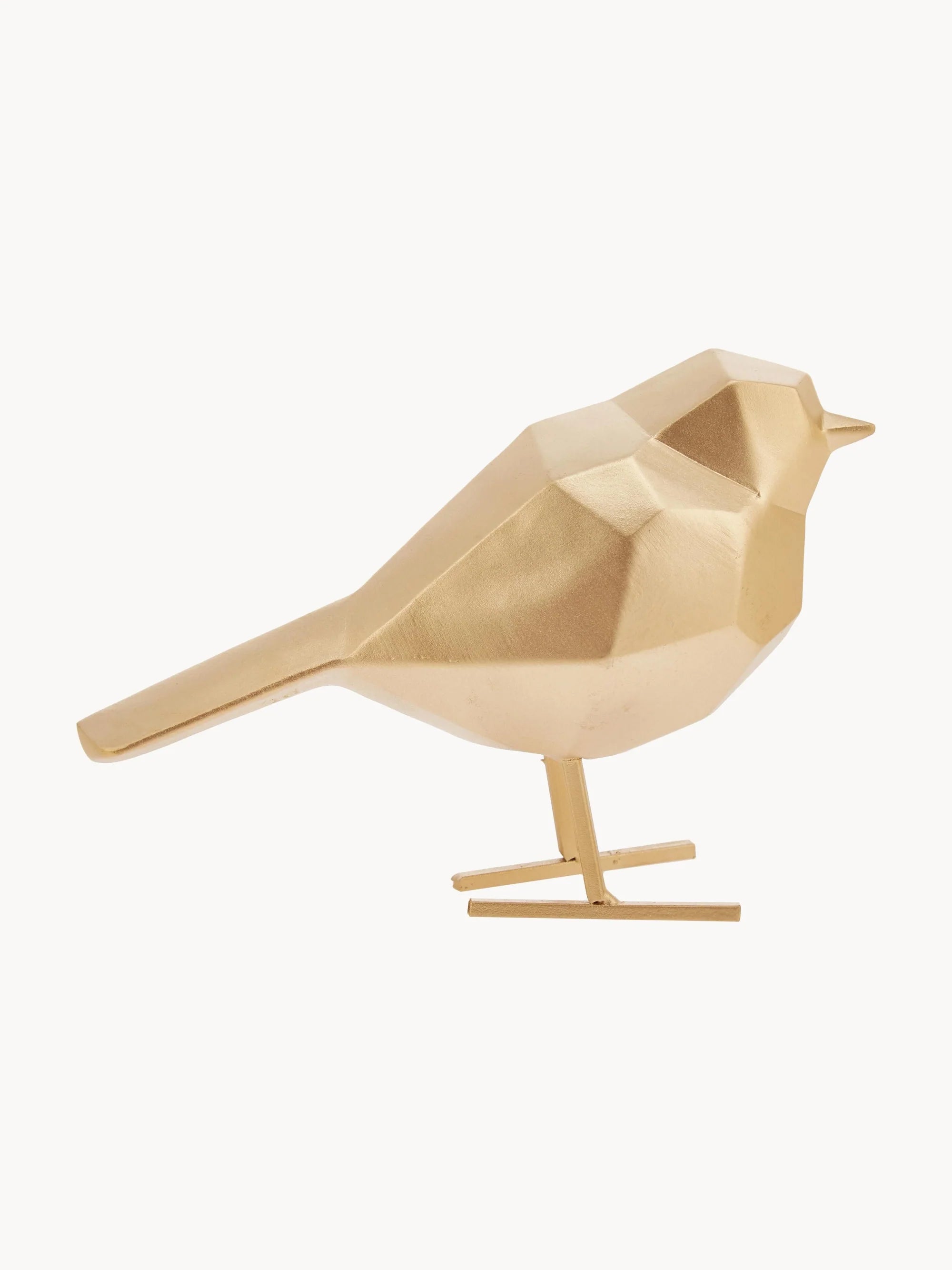 Rzeźba dekoracyjna "Złoty Origami Ptak"